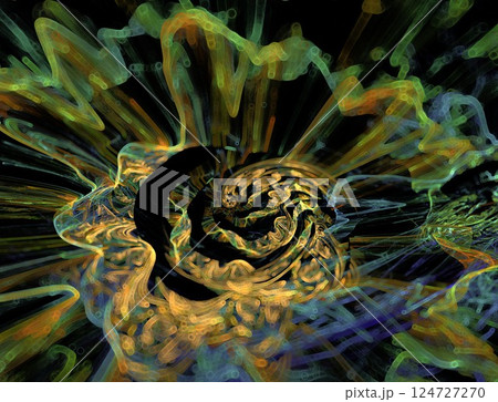 Imaginatory fractal abstract background Image 124727270
