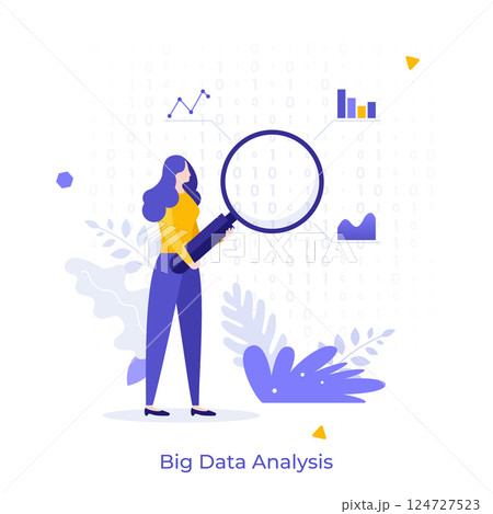 Business Character Concept. Vector Illustration Business Character Concept. Vector Illustration 124727523
