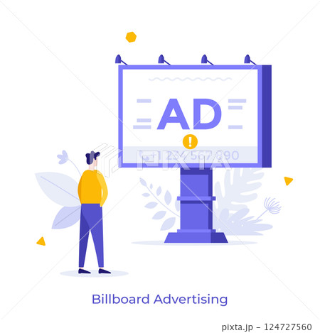 Business Character Concept. Vector Illustration 124727560