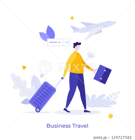 Business Character Concept. Vector Illustration 124727582