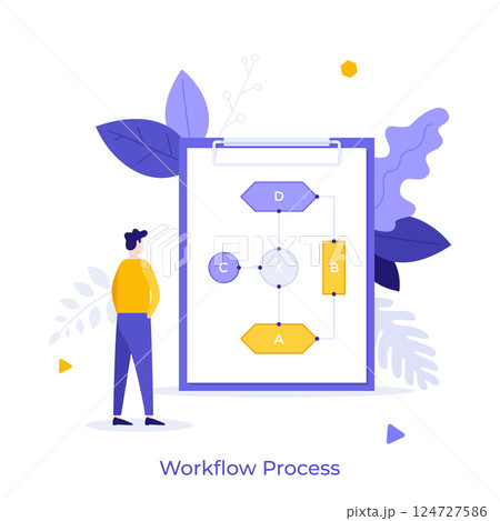 Business Character Concept. Vector Illustration 124727586