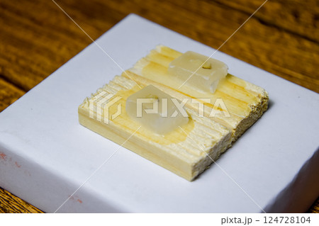 Paraffin blocks with cancer samples, samples for histological examination of the tumor. 124728104