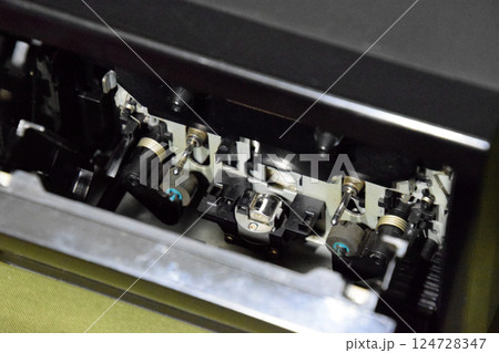 Cassette Deck Pioneer CT-w505r. cassette deck exterior. Cassette Deck Pioneer CT-w505r. cassette deck exterior. 124728347