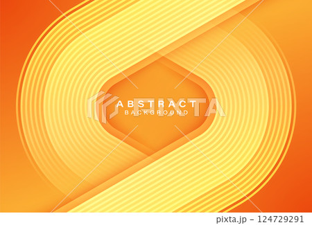 Modern abstract orange background. Vibrant gradient geometric shapes. Suit for brochure, poster, cover, flyer, banner, booklet, corporate, website Modern abstract orange background. Vibrant gradient geometric shapes. Suit for brochure, poster, cover, flyer, banner, booklet, corporate, website 124729291
