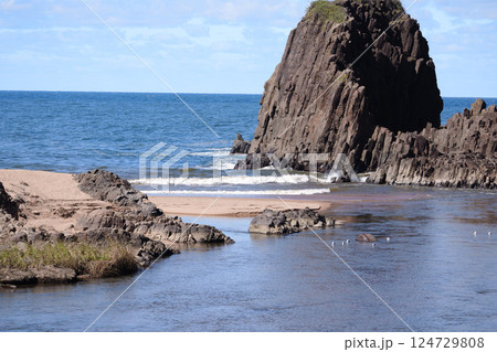 丹後半島 立岩 丹後半島 立岩 124729808