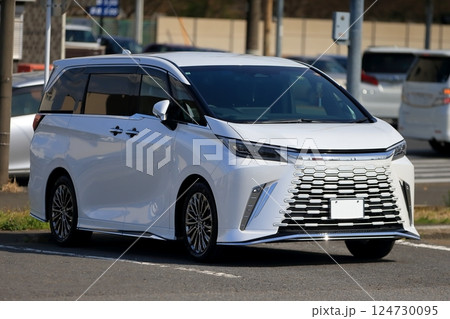高級ミニバン 124730095