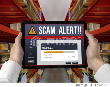 Cyber security software show alert of cyber attack for protection snugly Cyber security software show alert of cyber attack for protection snugly 124730360