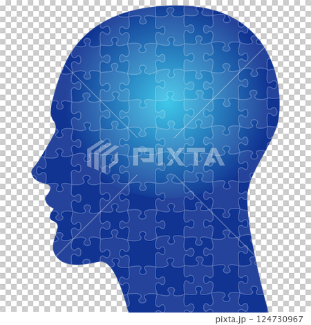 脳とメンタルヘルスのイメージ 124730967