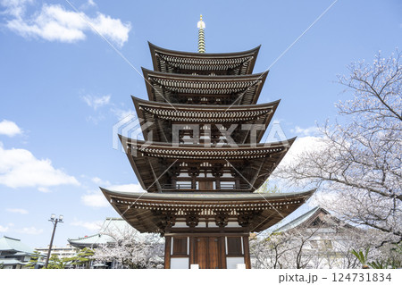 春の覚王山日泰寺 春の覚王山日泰寺 124731834
