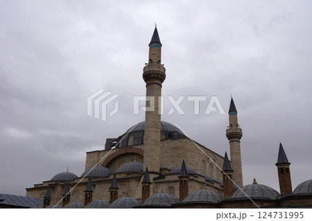 トルコ コンヤのメヴラーナ博物館 トルコ コンヤのメヴラーナ博物館 124731995