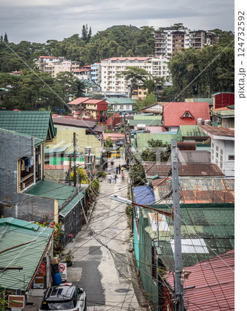 バギオの町並み バギオの町並み 124732592