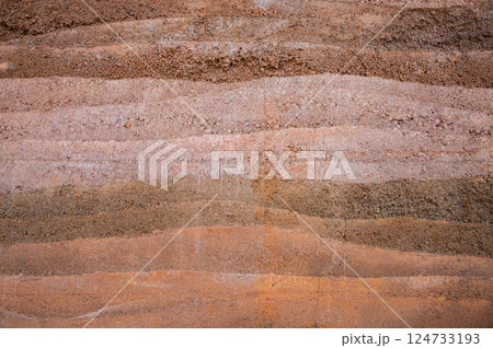 Full frame shot of an earthen wall texture of clay house structure. Full frame shot of an earthen wall texture of clay house structure. 124733193