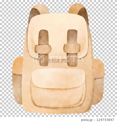 Boho Adventure Bag Clipart 124733647