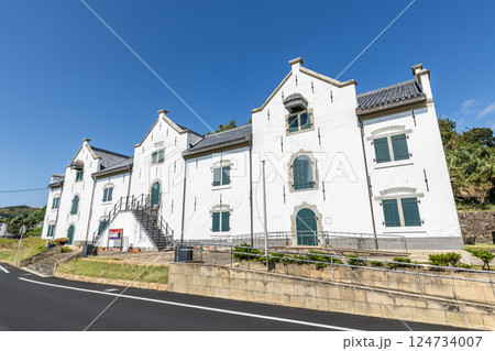 長崎県平戸市　平戸オランダ商館 124734007
