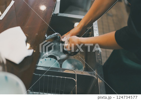 coffee shop coffee shop 124734577