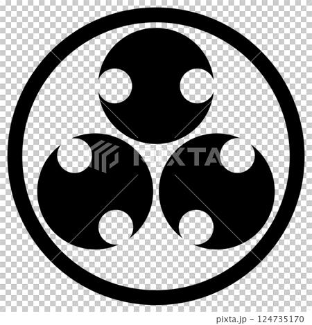 This is the family crest. It is called a thin ring with three copper pins. 124735170