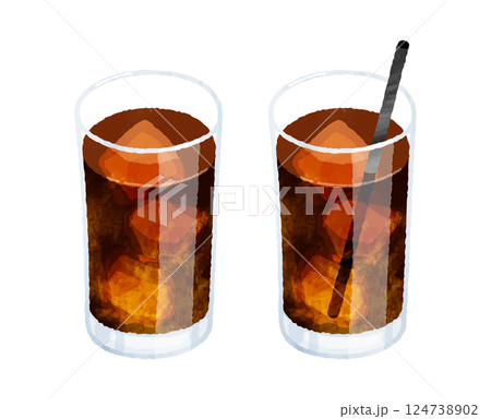 アイスコーヒー 124738902