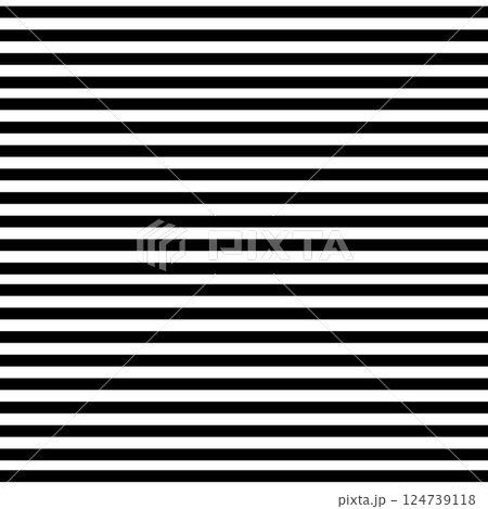 モノクロのボーダー モノクロのボーダー 124739118