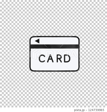 クレジットカードアイコン クレジットカードアイコン 124739965