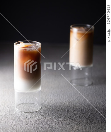 冷たく冷やしたアイスコーヒー 124740418