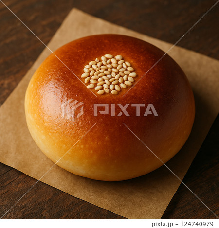 焼きたてアンパン 124740979