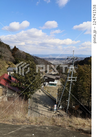 大阪、奈良、境の山、生駒山、信貴生駒スカイライン、生駒山信貴山山頂スカイライン、冬ドライブ 124741538