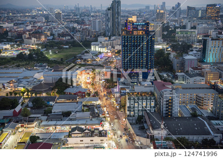 THAILAND PATTAYA CITY SKYLINE 124741996