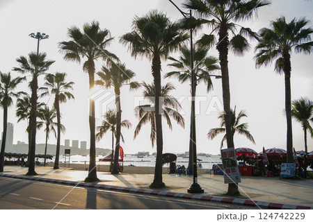 THAILAND PATTAYA BAY BEACH ROAD PROMENADE THAILAND PATTAYA BAY BEACH ROAD PROMENADE 124742229