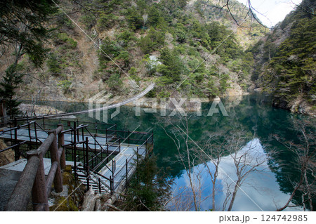 寸又峡　静岡　絶景 124742985