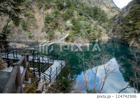 寸又峡　静岡　絶景 124742986