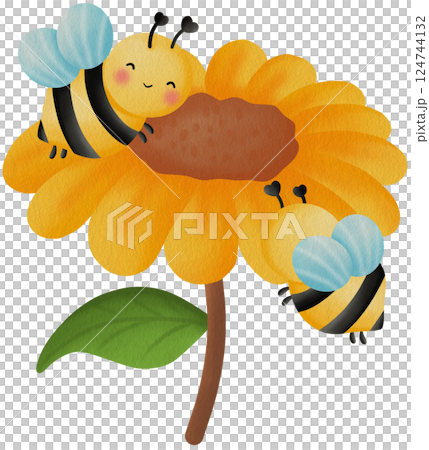 Bee Clipart png, HoneyBee Watercolor Clipart, Kawaii Cartoon Character Hand Painting png, Spring clipart. Bee Clipart png, HoneyBee Watercolor Clipart, Kawaii Cartoon Character Hand Painting png, Spring clipart. 124744132