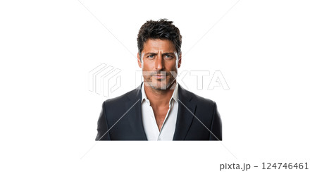 Male Professional In Suit. Business And Corporate Portrait Photography Isolated On Transparent Background Male Professional In Suit. Business And Corporate Portrait Photography Isolated On Transparent Background 124746461