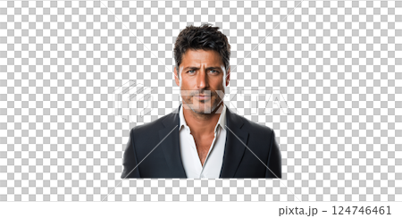 Male Professional In Suit. Business And Corporate Portrait Photography Isolated On Transparent Background Male Professional In Suit. Business And Corporate Portrait Photography Isolated On Transparent Background 124746461