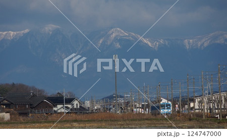 冬の近江鉄道 冬の近江鉄道 124747000