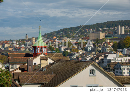 スイスのチューリッヒの大自然の景色 124747938