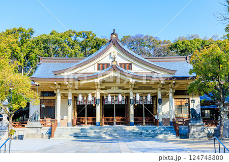春の湊川神社　兵庫県神戸市 124748800