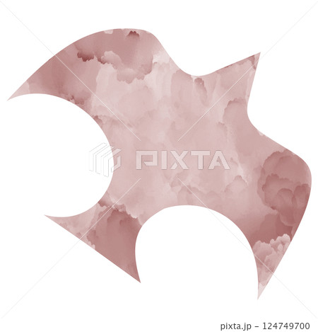 イラスト素材 飛んでいる鳥 水彩 イラスト素材 飛んでいる鳥 水彩 124749700