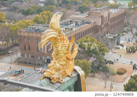 大阪城天守閣　シャチホコ 124749909