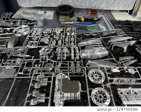 大型プラモデルを作ろう　オートバイ 124750586
