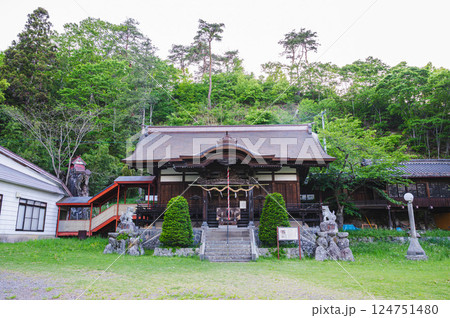 安良居神社本殿 124751480