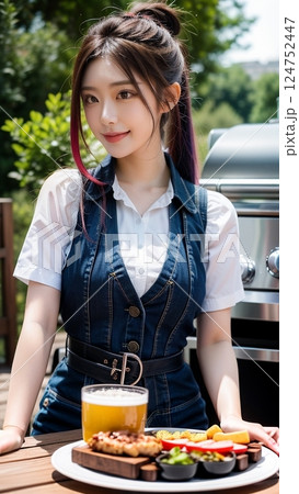 カフェでお酒を楽しむ!! カフェでお酒を楽しむ!! 124752447