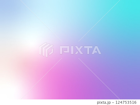 抽象的グラデーション　背景　アブストラクト 124753516
