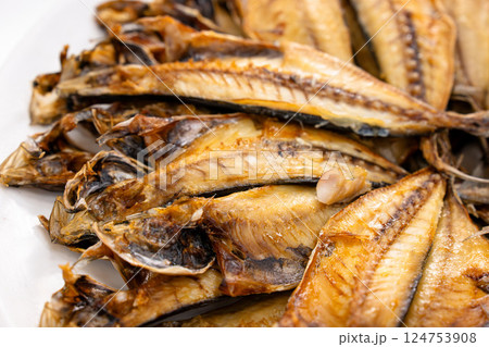 鯵の干物 鯵の干物 124753908