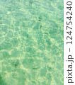 透明な海 124754240