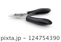 Nail clippers isolated on white. 124754390