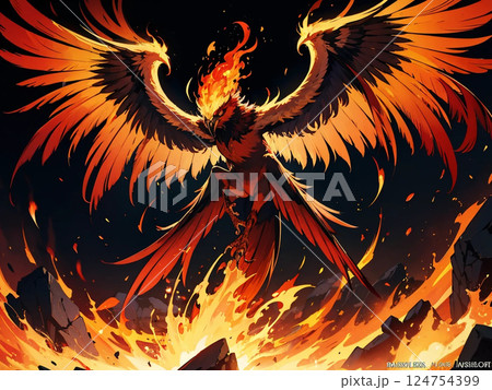 燃える不死鳥 燃える不死鳥 124754399