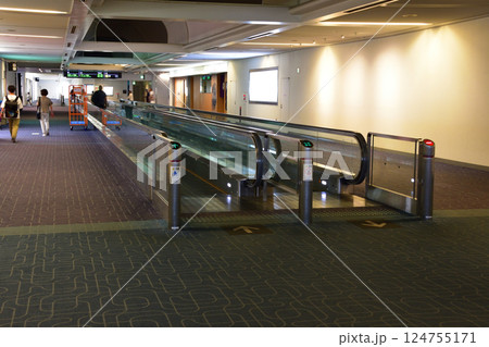 水平型エスカレーター 124755171