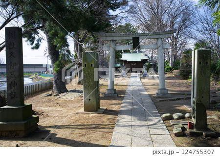 蒲生久伊豆神社 参道 埼玉県越谷市蒲生 蒲生久伊豆神社 参道 埼玉県越谷市蒲生 124755307