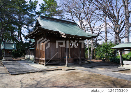 蒲生久伊豆神社　社殿　埼玉県越谷市蒲生 124755309