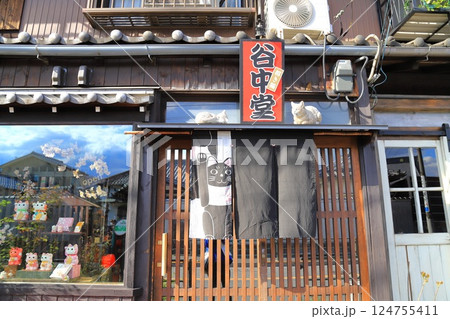 谷中堂 ＆ カフェ猫衛門　台東区谷中五丁目 124755411